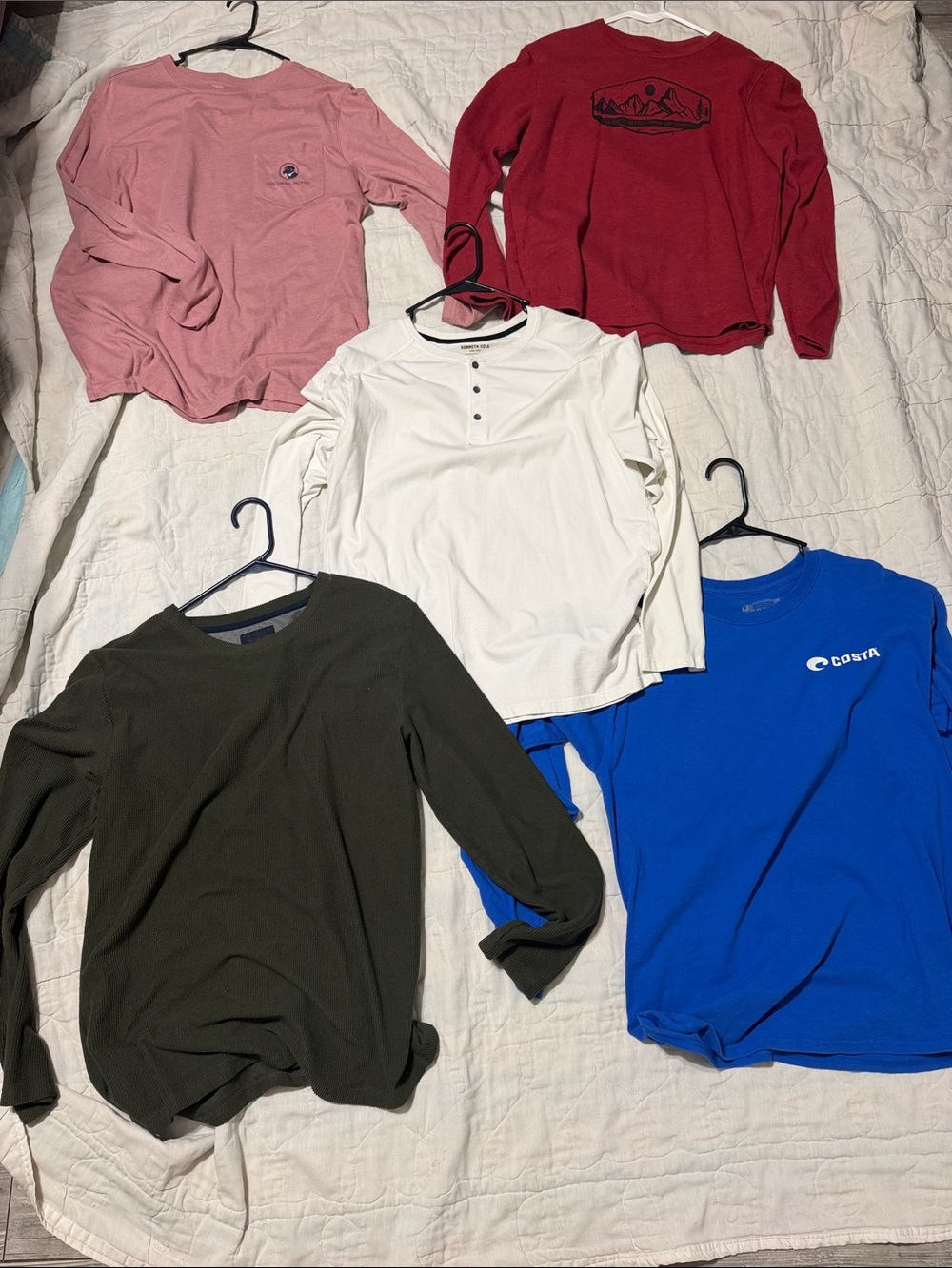 Lot of 5 Large long sleeve men’s shirts